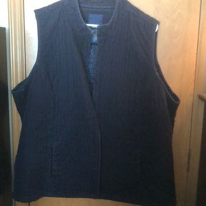 Navy vest. XXL